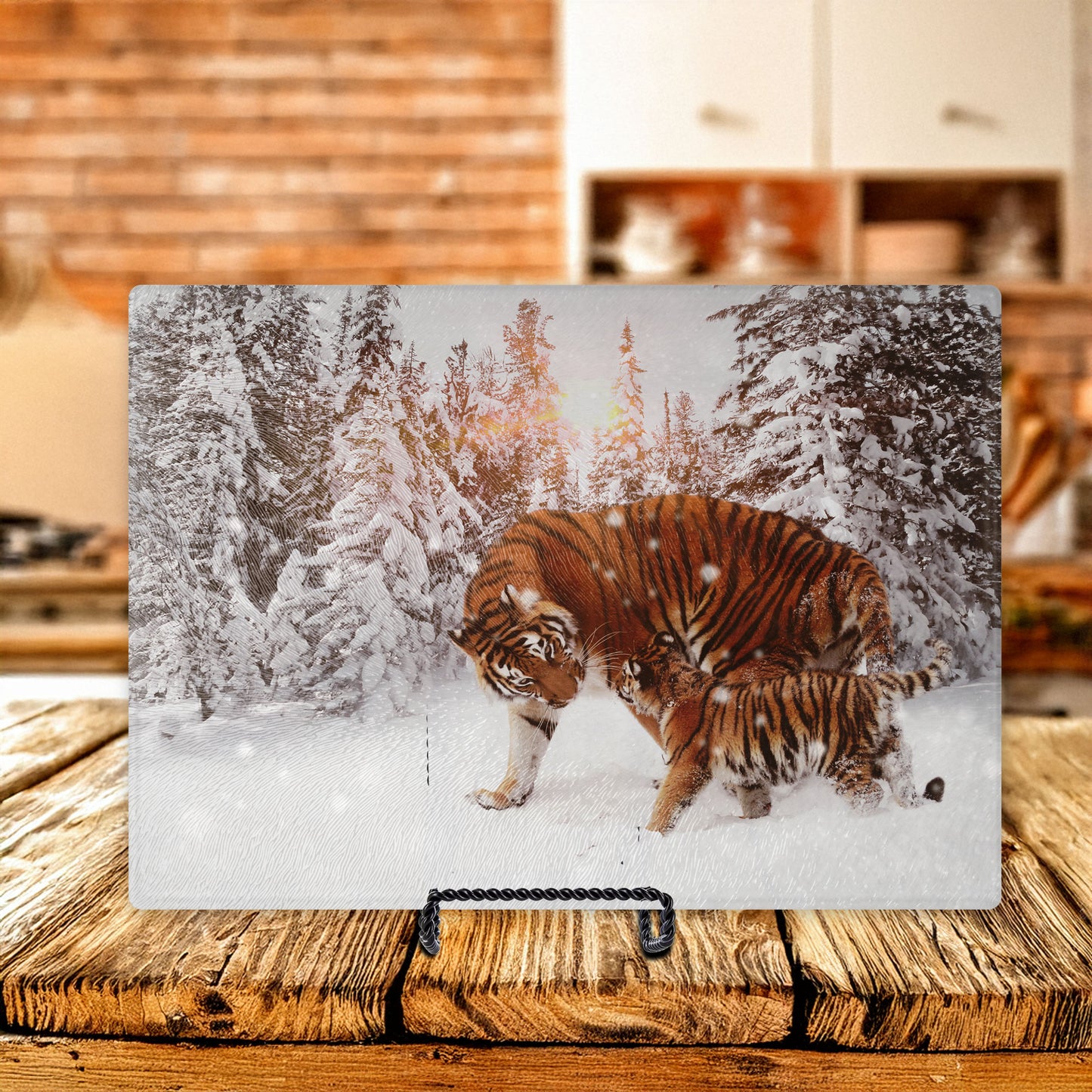 Tiger Landscape Cutting Board