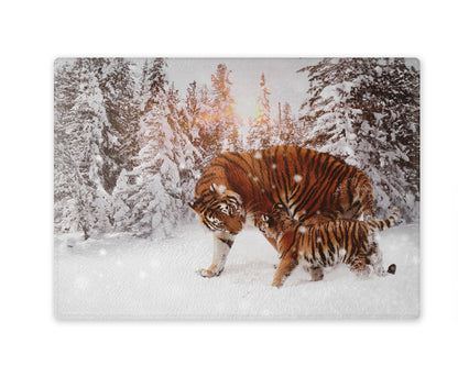 Tiger Landscape Cutting Board
