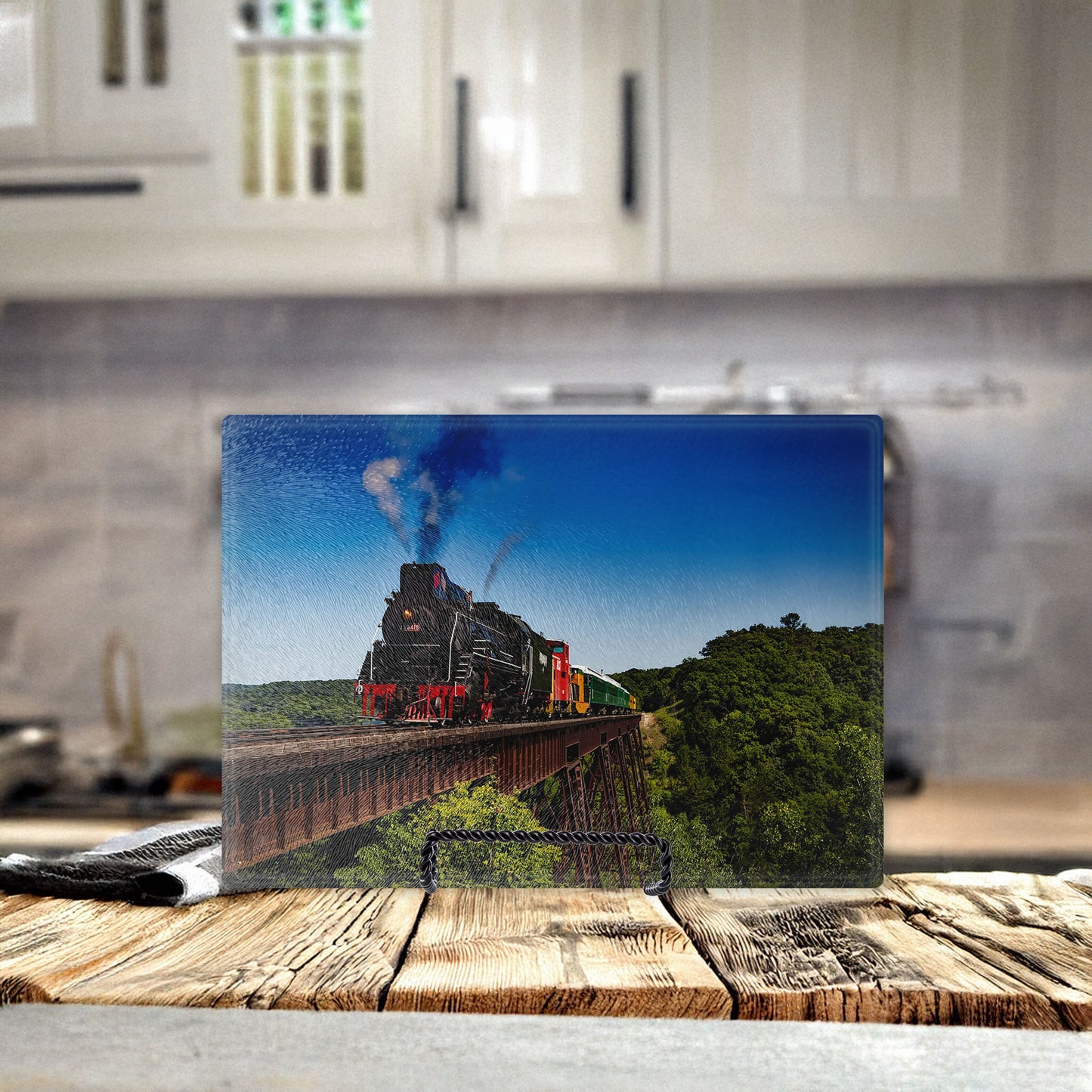 Train Cutting Board