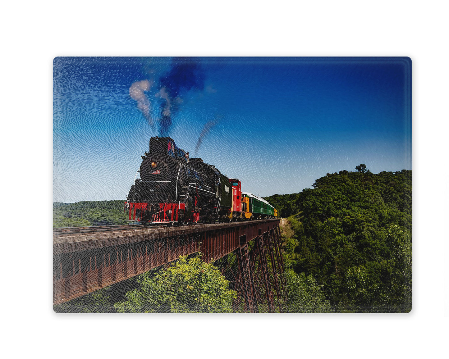 Train Cutting Board