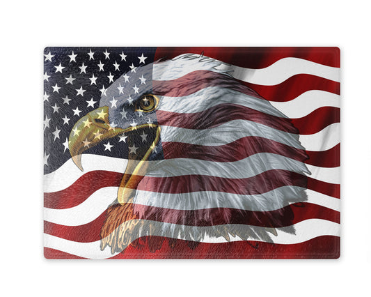 Americana Eagle Patriotic Cutting Board