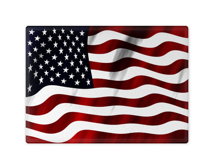 US Flag Cutting Board