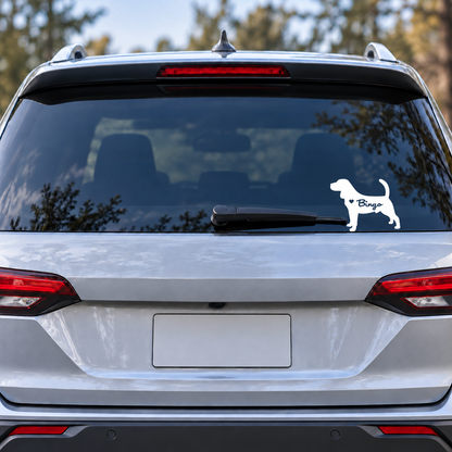 Beagle Vinyl Decal Sticker