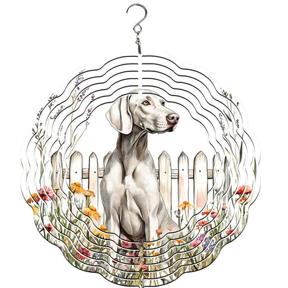 Weimaraner Wind Spinner