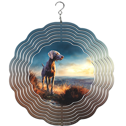 Weimaraner Wind Spinner
