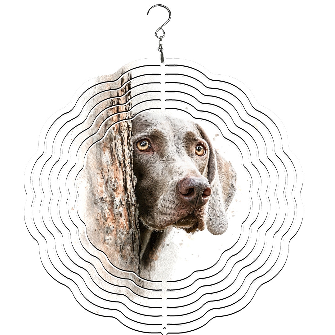 Weimaraner Wind Spinner