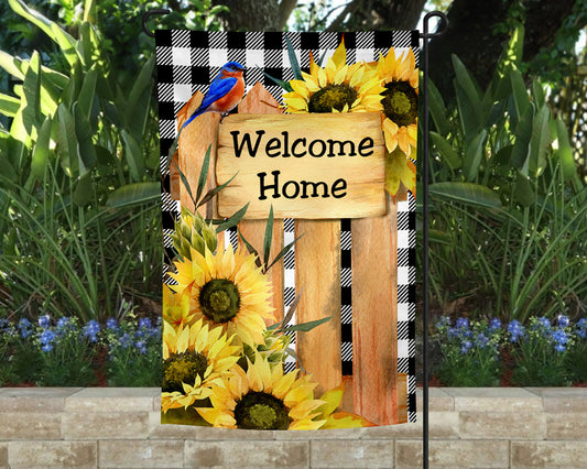 Sunflower Garden Flag