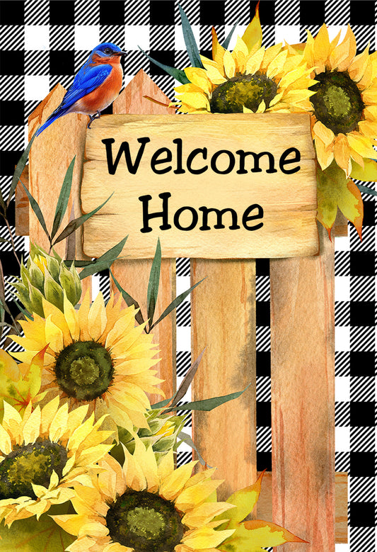 Sunflower Garden Flag