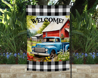 Welcome Garden Flag