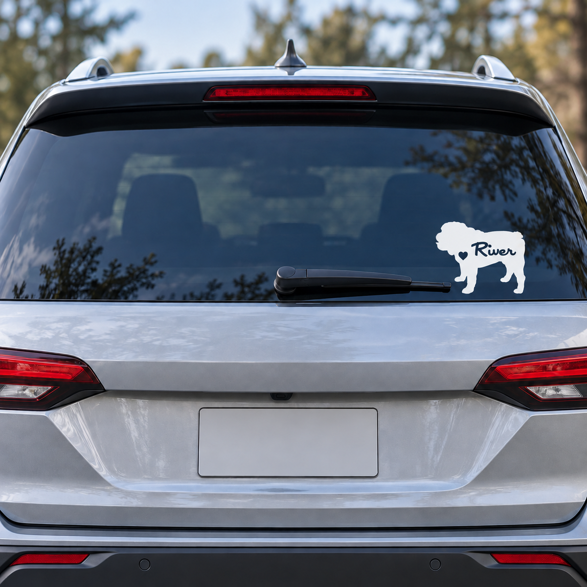 Bulldog Vinyl Decal Sticker