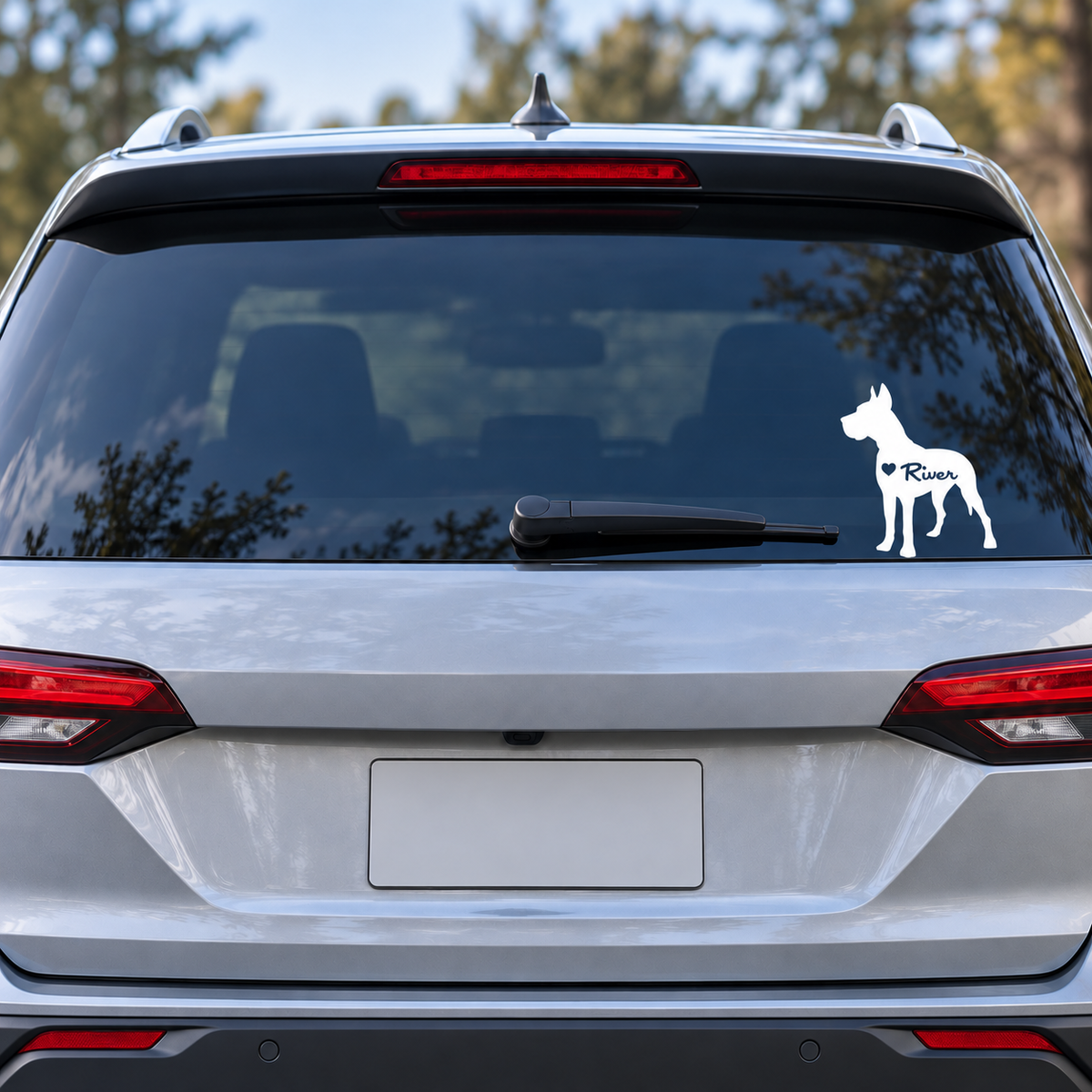 Great Dane Vinyl Decal Sticker