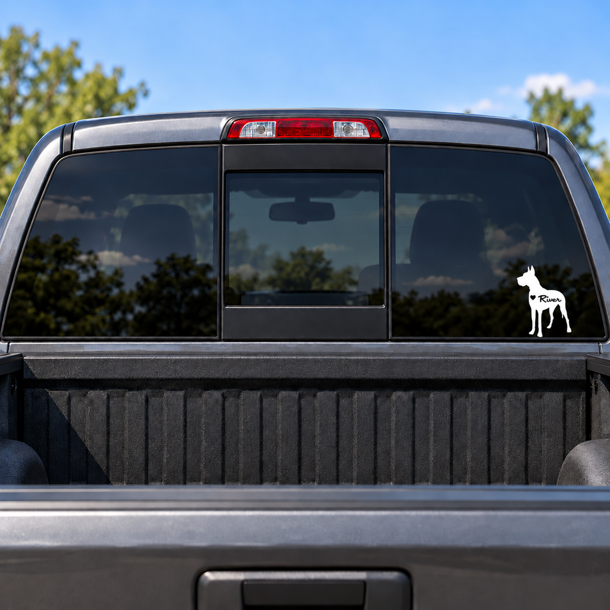 Great Dane Vinyl Decal Sticker