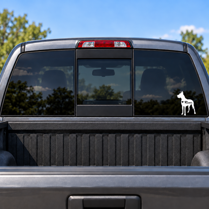 Great Dane Vinyl Decal Sticker