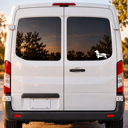 Dachshund Vinyl Decal Sticker