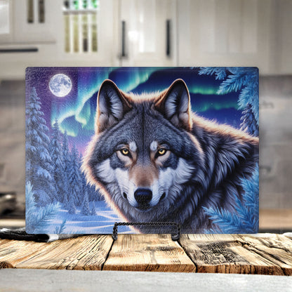 CWWC-Wolf Cutting Board