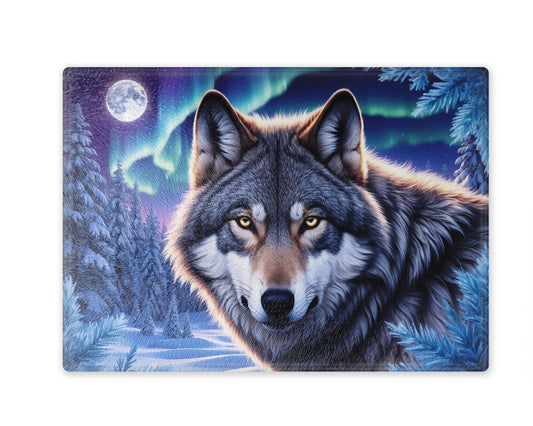 CWWC-Wolf Cutting Board