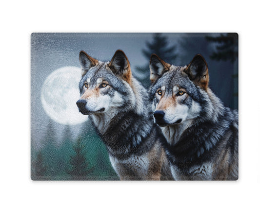 CWWC-Wolf Cutting Board