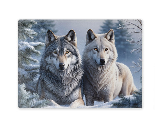 CWWC-Wolf Cutting Board