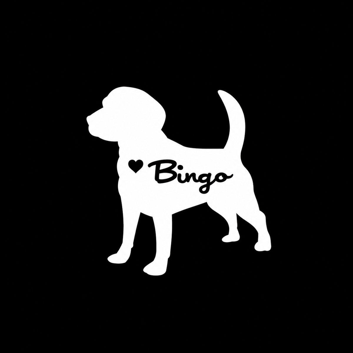 Beagle Vinyl Decal Sticker