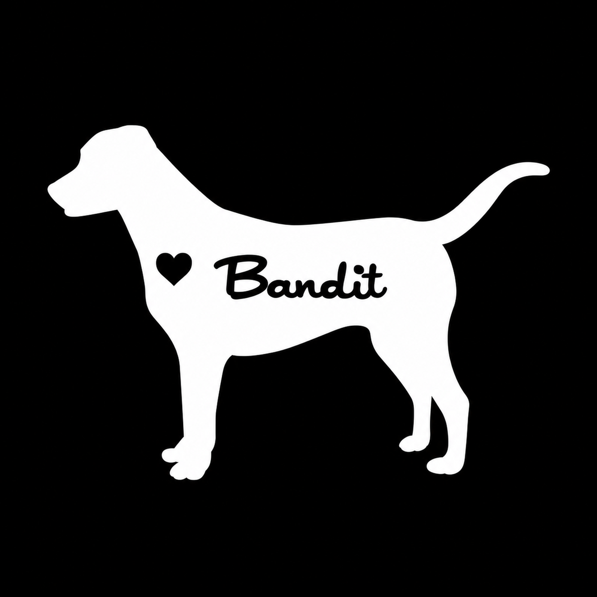 Labrador Vinyl Decal Sticker