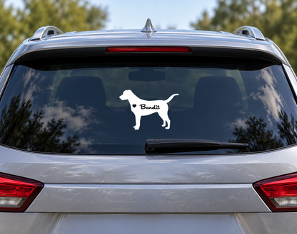 Labrador Vinyl Decal Sticker