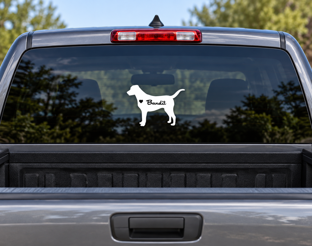 Labrador Vinyl Decal Sticker