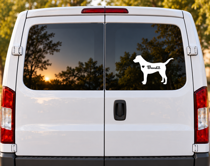 Labrador Vinyl Decal Sticker