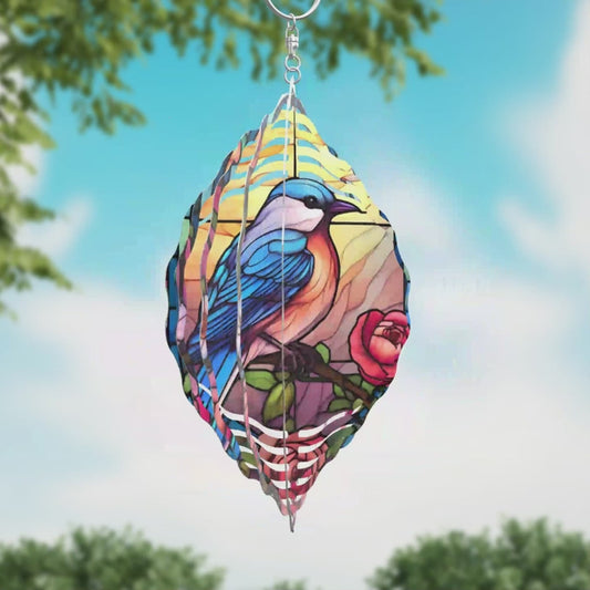 Bird Wind Spinner