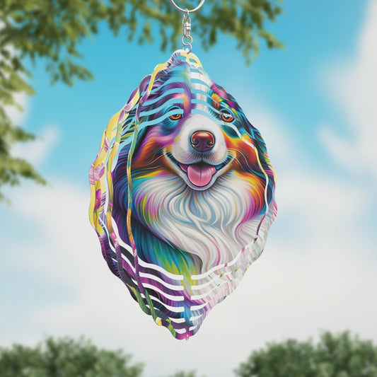 Australian Shepherd Wind Spinner