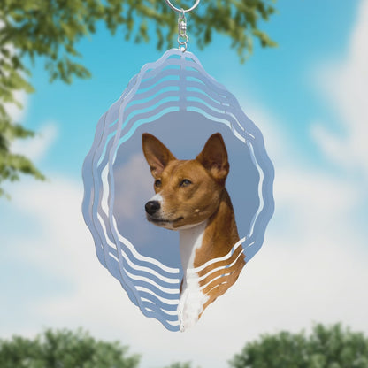 Basenji Wind Spinner