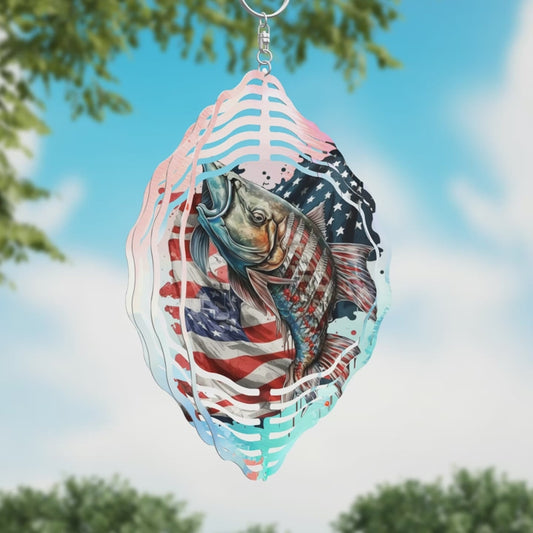Fish Wind Spinner