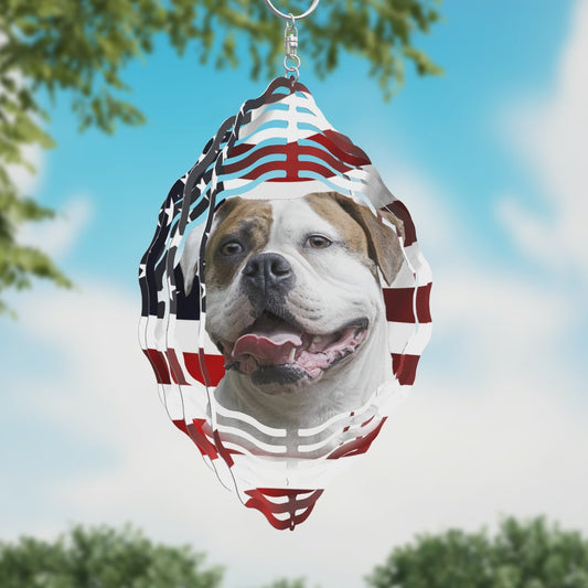 American Bulldog Wind Spinner