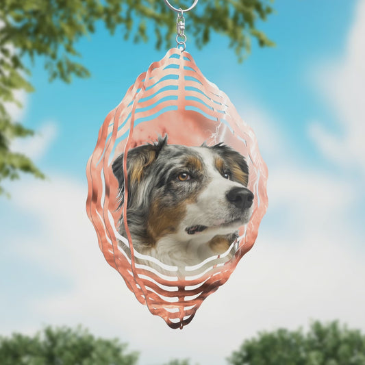 Australian Shepherd Wind Spinner