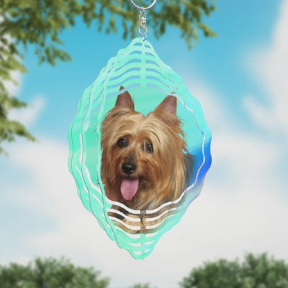 Silky Terrier Wind Spinner