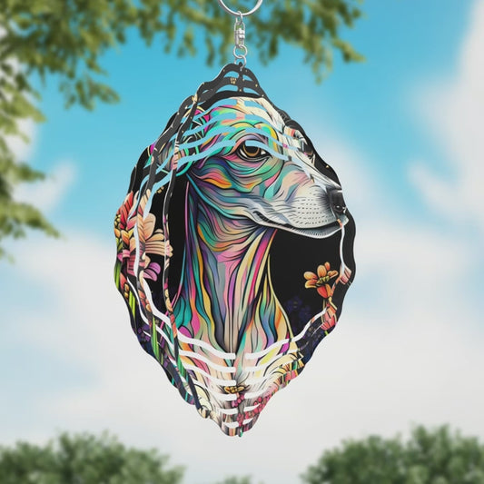 Whippet Wind Spinner