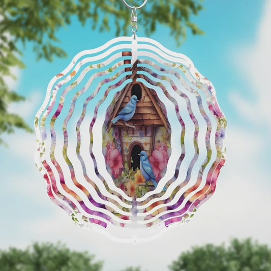 Birds Wind Spinner