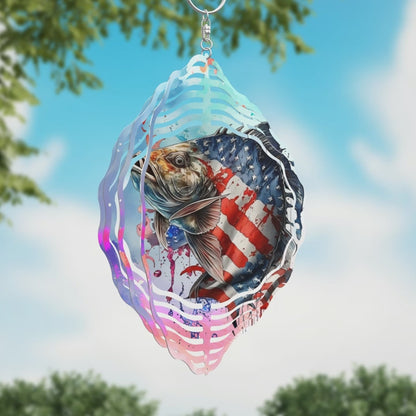 Fish Wind Spinner