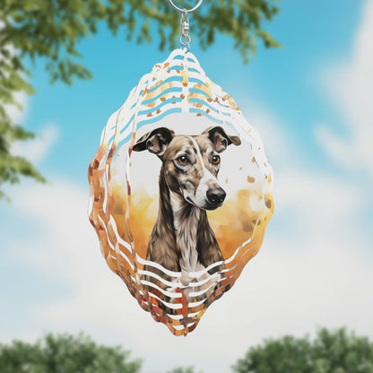 Whippet Wind Spinner