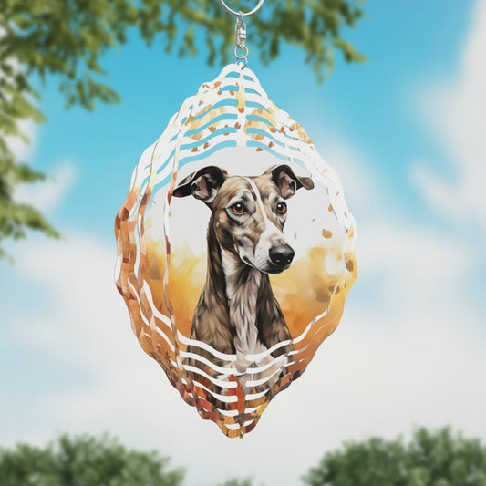 Whippet Wind Spinner