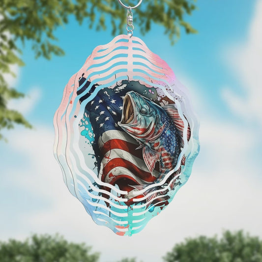 Fish Wind Spinner