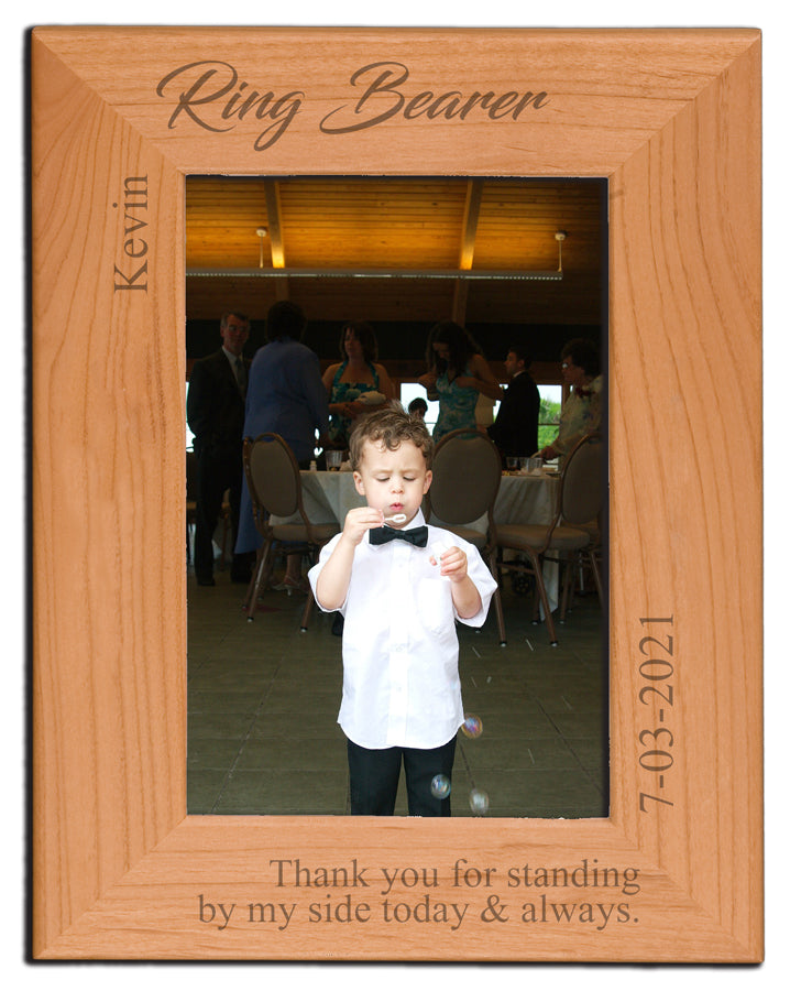 Ring Bearer Personalized Picture Frame