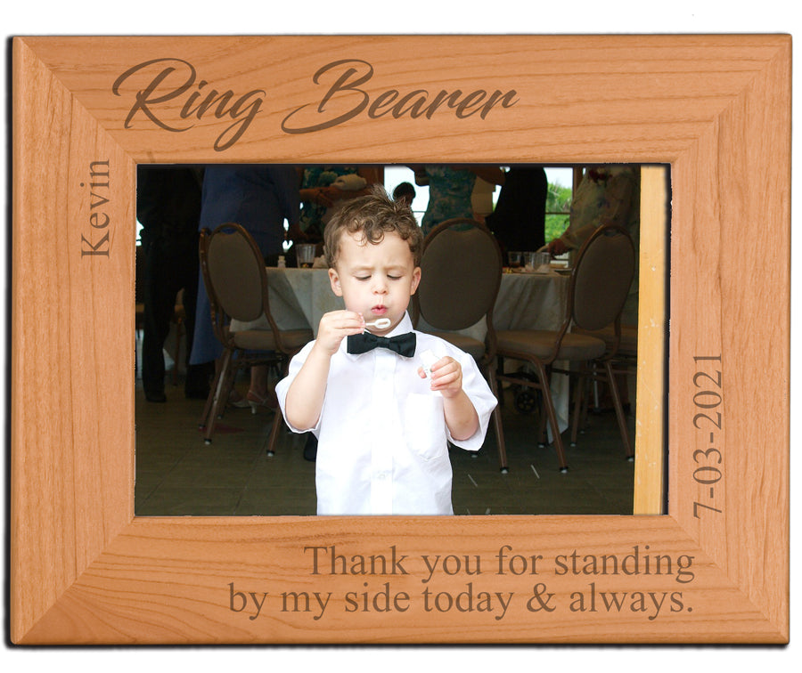 Ring Bearer Personalized Picture Frame